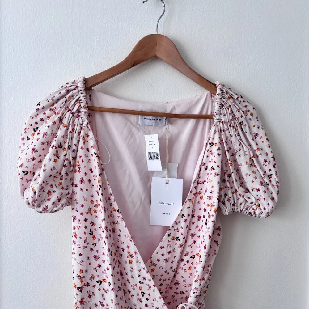 Significant Other Andrea Floral Mini Dress in Ditsy Wild Flower - Picture 4 of 8